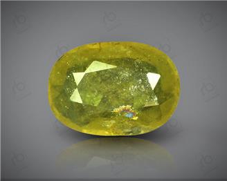 Natural Heated & Treated Yellow Sapphire Certified   4.54 carats -96522 ( YELLOW)